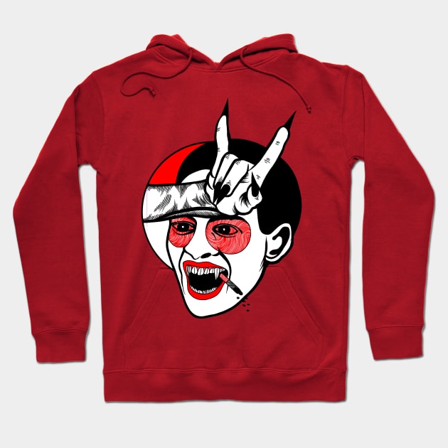 Rockin' Vampire Hoodie by FUN ART